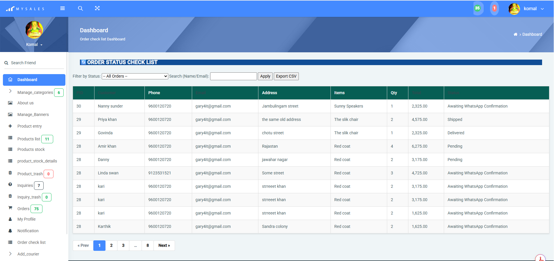 mysales