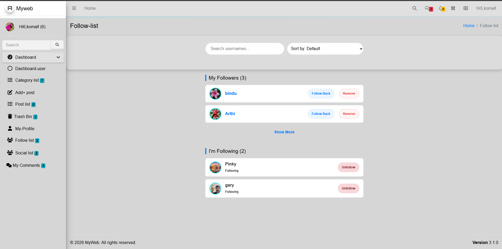myweb